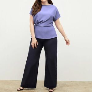 M.M Lafleur Milo Dark Navy Blue Pants Size 18